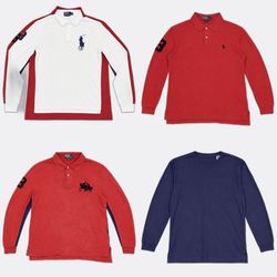 Polo Ralph Lauren Long Sleeve Polo Shirts