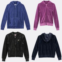 Juicy Couture Velour Zip Hoodies