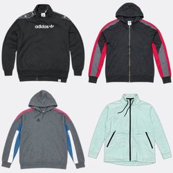Adidas Sweatshirts and Track Jackets