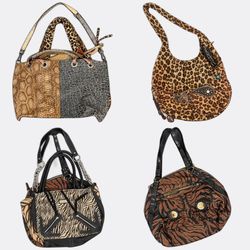 Animal Print Large Handbags