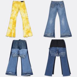 Y2K Embellished Pants (Flared, Straight & Skinny) ..