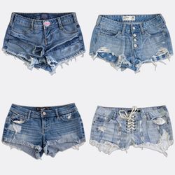 Aéropostale Abercrombie & Fitch Denim Shorts
