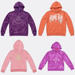 Juicy Couture Velour Zip Hoodies