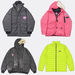 Canada Goose The North Face Puffer Jackets
