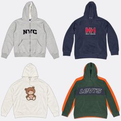 Champion Under Armour Branded Graphic Hoodies