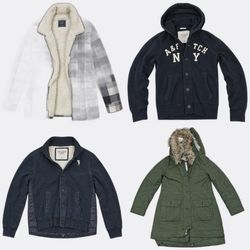 Hollister Abercrombie & Fitch Jackets