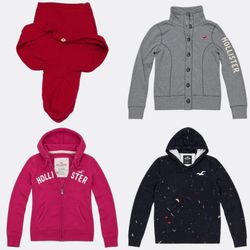 Hollister Hoodies and Tops Selection