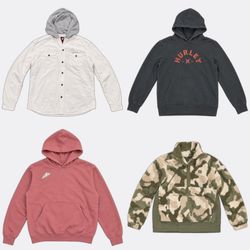 Hurley Billabong Hoodies and Sweaters