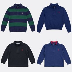 Polo Ralph Lauren Kids Pull en maille à fermeture ..