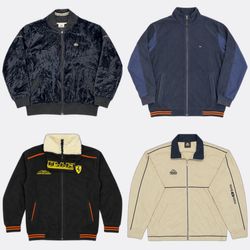 Fila Puma Fleece Jackets Lot