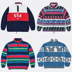 Vintage Fleece Jackets Selection