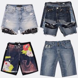 Miss me true religion Rock Revival Denim Shorts