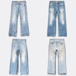 Levi's 501 Denim Straight Jeans