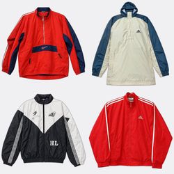 Vintage Adidas Nike Windbreaker Jackets
