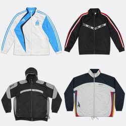 Nike Adidas Track Jackets