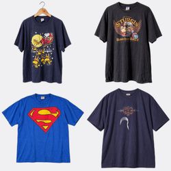954 Vintage Graphic Printed T-Shirts