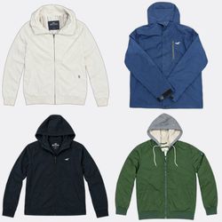 Hollister Hooded Jackets