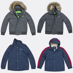 Hollister Hooded and Puffer Jackets