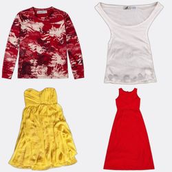 Mango Bershka Zara Vestidos y Tops