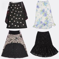 Women's Printed and Patterned Skirts