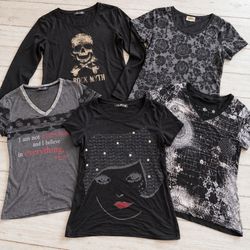 Y2k Women Printed Tops and Blouses B2F-365