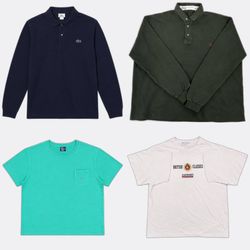 Burberry Lacoste Polo Ralph Lauren Tops