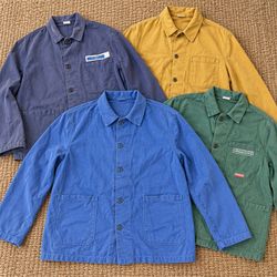 Vintage French Workwear Jackets Bundle