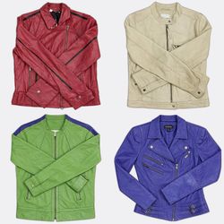 Bebe Leather Jackets and Blazers-AV-203
