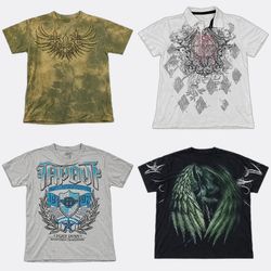 CR12878 Vintage Skull T-Shirts