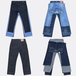 Levi's Straight Jeans and Trousers Lot
