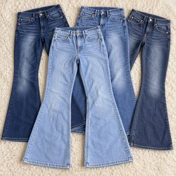 #6 Denim straight bootcut Jeans