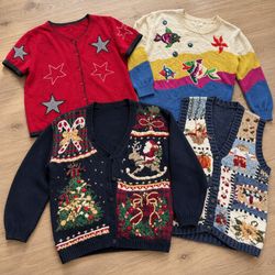 Code#082  Novelty Knit Cardigans and Vests