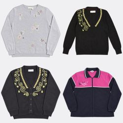 Y2K novelty Knit Sweaters Mix