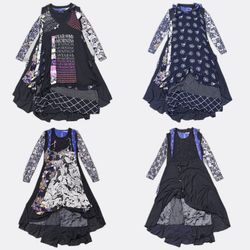 Y2K Printed and Embellished Dresses Mix