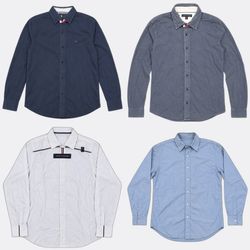 Tommy Hilfiger Long Sleeve Button Up Shirts