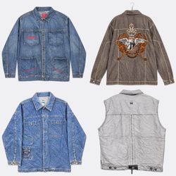 Denim Jackets Rocawear Fubu Damani