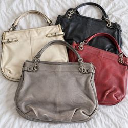 Coach Leather and Monogram Handbags