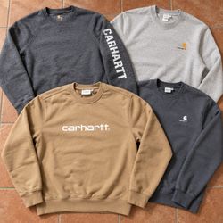 Carhartt Crewneck Sweatshirts Bundle