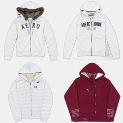 Hollister Abercrombie Aéropostale Hoodies
