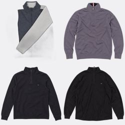 Tommy Hilfiger 1/4 Zip Knitwear Sweaters