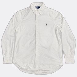 Polo Ralph Lauren White Button-Up Shirts