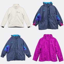 1156 Columbia Windbreaker Outerwear Jackets Lot