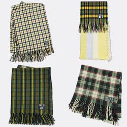MT012378 DAKS Missoni Plaid Scarves