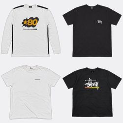 Stüssy Graphic Printed T-Shirts #10065