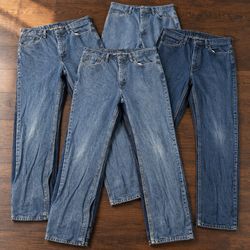 Wrangler Lee Straight Leg Jeans (J-0082)