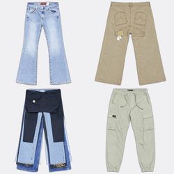 Levi's Jeans and Mix Casual Trousers