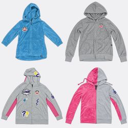 Paul Frank Velour Zip Up Hoodies