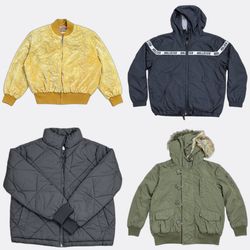 Hollister Adidas Puffer and Bomber Jackets