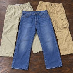 Ralph lauren Cotton Trousers and Blue Jeans Select..