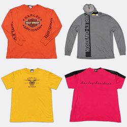 CR13574 Vintage Harley Men T-Shirts Bundle